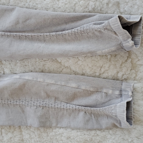 27. Free People Good Karma Leggings Ice Grey - Picture 8 of 13